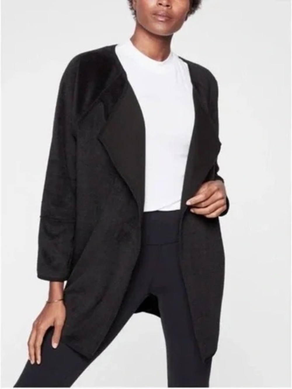 Athletic cozy karma wrap/cardigan size L